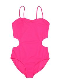 Abercrombie & Fitch Abercrombie & Fitch Strój kąpielowy dla dziewczynek neonowy róż Rozmiar 122-128