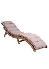 Detex Sauna Lidbedkussen Crème Gemeleerd 183x56x7cm