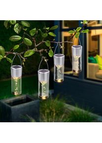 Esotec Solar led-lichtstaven of led-hanglampen, hanglampen, set van 4