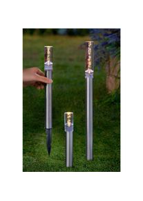 Esotec Solar led-lichtstaven of led-hanglampen, lichtstaven, set van 3