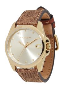 Coach Dames Analoog horloge 'Greyson' bruin / goud One Size