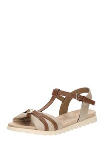 Tom Tailor Dames Sandaal beige / bruin / goud 36