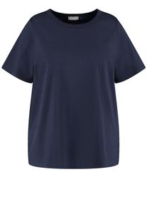SAMOON Dames Shirt donkerblauw XL