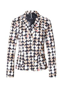 Marc Cain Dames Blazers navy / mokka / rood / wit 36
