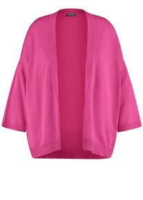SAMOON Dames Gebreid vest magenta XXL