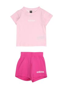 adidas Sportswear Pojkar Träningsdräkt rosa / rosa / vit Storlek 62