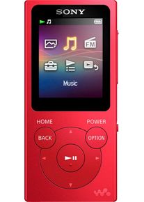 Sony mp3-Player »Nw-e394«, (8 Gb) rot, Gesamtspeicherkapazität: 8 GB.