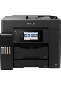Epson Tintenstrahldrucker »Ecotank Et-5850« schwarz, DIN A4-Drucker mit vielen Funktionen