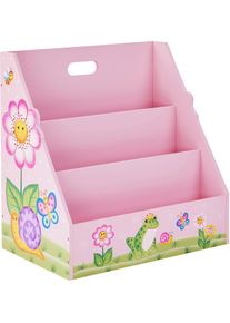 Teamson™ Kids Bücherregal »Fantasy Fields, Magic Garden«, Mit Griff rosa, Größe B/H/T: 47 cm x 48 cm x 30 cm B/H/T: 47 cm x 48 cm x 30 cm ,...