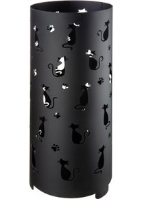 Gilde Schirmständer »Regenschirmständer Cats, «, (1 St.), Modern Metall schwarz , Dieser Schirmständer aus Metall aus dem Hause Gilde Handwerk hat...
