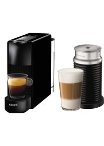 Nespresso Kapselmaschine »xn1118 Essenza Mini Bundle Von Krups«, Inkl. Aeroccino Milchaufschäumer Im Wert Von Uvp € 75,- schwarz, Individuelle...