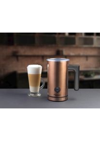 Bestron Milchaufschäumer »amk1000co«, 550 W, 360°- Basis, 300ml, Antihaftbeschichtet, Füllstandsmarkierung braun, Milchaufschäumer im stilvollen...