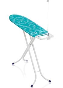 Leifheit Bügelbrett »Airboard S Basic«, Bügelfläche 110 cmx30 Cm, Bügelfläche 110X30 Cm blau , Mit Thermo-Reflect-Bezug: Dampf- und...