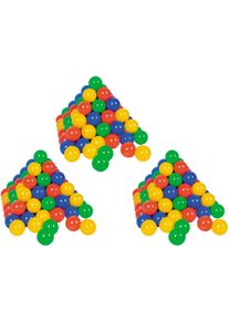 KNORRTOYS® Bällebad-Bälle »300 Stück, Colorful, Ø Ca. 7 Cm«, (300) bunt, Set mit 300 bunten Bällen »colorful«