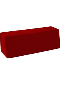 Müllermöbel Müller Small Living Polsterauflage »Rückenkissen (Eckig) Für Stapelliege«, In Hochwertigem Designstoff Kvadrat Fiord 2 Stoff Bezogen rot, Größe...