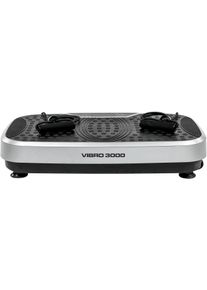Christopeit Sport® Vibrationsplatte »Vibro 3000«, 300 W, Mit Transportrollen Und Ausziehbaren Griff rot, Seitenalternierender / Oszillierender...