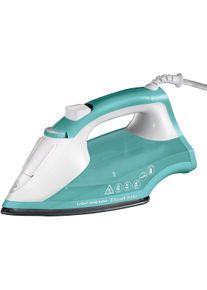 Russell Hobbs Dampfbügeleisen »26470-56 Light And Easy«, 2400 W blau, Antihaftbeschichtete Bügelsohle mit Einkerbungen an der Sohle erleichtern das...