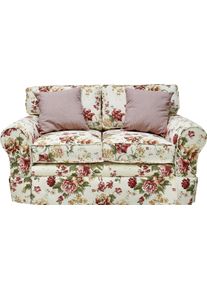Home Affaire 2-Sitzer »Laura K«, Romantisches Hussensofa Im Landhaus Stil weiß, Größe B/T: 165 cm x 95 cm B/T: 165 cm x 95 cm , Home Affaire –...