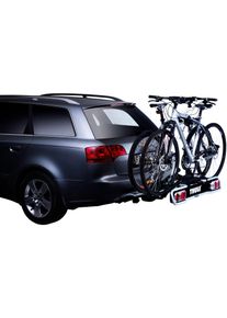 Thule Kupplungsfahrradträger »Euroride 940« silberfarben , Zugang zum Kofferraum selbst bei montierten Fahrrädern dank Abklappmechanismus mit...