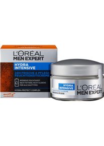 L'Oréal L'oréal Paris Men Expert Feuchtigkeitscreme »Hydra Intensive«, Für Sensible Männerhaut; Zieht Schnell, Ohne Fetten Ein silberfarben - 50 ml,...