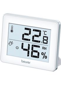 Beurer Innenwetterstation »Hm 16« weiß , Anzeige von Raumtemperatur und Luftfeuchtigkeit