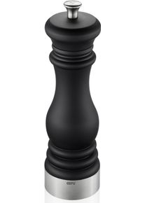 Gefu Salz-/Pfeffermühle »Flavio®«, Stufenlos Einstellbares Keramik-Mahlwerk schwarz , Elegante Salz/Pfeffermühle von Gefu