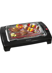 Bomann Tischgrill »1240 N Cb«, 2000 W schwarz, Tischgrill in ansprechendem Design zum Grillen mit geringer Rauch- und Geruchsentwicklung