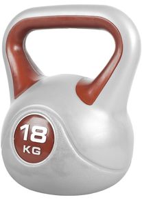 Gorilla Sports Kettlebell »Kettlebell Stylish Kunststoff 18 Kg« braun, Breite 22 cm