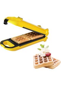 Princess Waffeleisen »Flip 132406«, 700 W gelb, Perfekte Waffeln dank der Drehfunktion