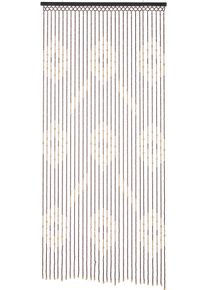 Locker Türvorhang »Sevilla«, (1 St.), Mit Kreisdekor, 90X200 Cm bunt, Größe 200 cm , Dekorativer Sichtschutz