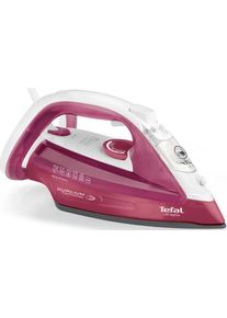 Tefal Dampfbügeleisen »fv4920 Ultragliss«, 2400 W, Mit Leichtgleitender Durilium-Bügelsohle rot, Durilium Bügelsohle mit drei Dampfzonen