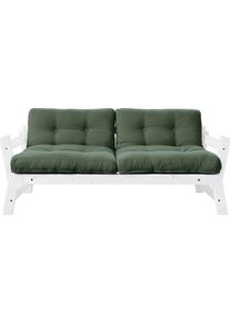 Karup Design Schlafsofa »Step«, Inkl. Futonmatratzen, Bezugsqualität 1 grün , Bett, Sofa oder Recamiere