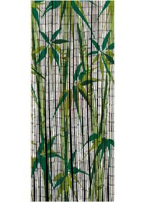 Wenko Türvorhang »Bamboo«, (1 St.), Für Balkon Oder Terasse grün, Größe 200 cm , Deko-Vorhang mit Pflanzenmotiv von Wenko