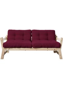 Karup Design Schlafsofa »Step«, Inkl. Futonmatratzen, Bezugsqualität 1 rot , Bett, Sofa oder Recamiere