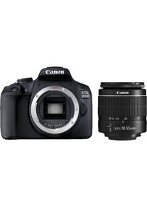 Canon Spiegelreflexkamera »Eos 2000d Kit 18-55 Mm Dc Iii«, Ef-S 18-55mm F/3.5-5.6 Iii, 24,1 Mp, Wlan (Wifi)-Nfc schwarz, 24,1 Megapixel