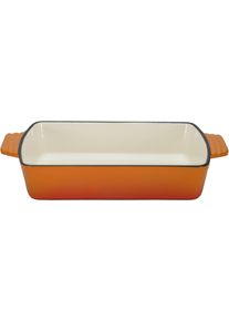 GSW Auflaufform » Shadow«, Gusseisen, (1 St.), Induktion orange, Größe 2,8 l 2,8 l , Auflaufform von GSW