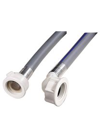 Xavax Zulaufschlauch »Y-Verteiler Zulaufschlauch, Messing, 3/4 Zoll, 2-Wege-Verteiler« grau, Metall-Schlauchverbinder zum Verbinden von...