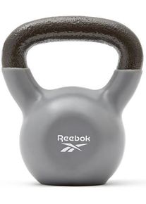 Reebok Kettlebell, 4 Kg grau, Schwerlast, Eisenkonstruktion