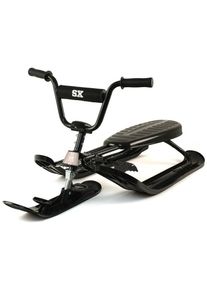 Stiga Lenkschlitten »Snowracer Sx Pro« schwarz, fahrradähnliches Lenkrad