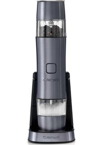 Cuisinart Gewürzmühle »sg6be«, 2 Behältern, Inkl. Ladestation, Messbecher Und Auffangschale grau , 20 Minuten Akkuleistung für eine konsistente...