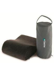 Tempur Nackenstützkissen »® Reisekissen«, Füllung: Viskoschaum, Bezug: Baumwolle & Polyester, (1 St.), Für Zuhause & Auf Reisen grau, Größe B/H/L:...