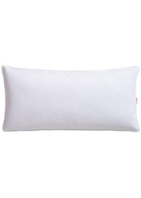 OTTO products Federkopfkissen »Jannika«, Füllung: 90% Federn & 10% Daunen, Bezug: 100% Baumwolle, (1 St.), Plastikfreie Verpackung weiß, Größe B/L:...