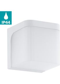Eglo Led Außen-Wandleuchte »Jorba«, 1 Flammig-Flammig beige, Größe Höhe: 11 cm 1 flammig , Moderne LED Außenleuchte - Wandleuchte