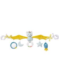 babyFEHN Fehn wagenkette »Little Castle Fledermaus« blau, Spielkette für den Kinderwagen »Fledermaus«