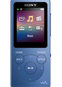 Sony mp3-Player »Nw-e394«, (8 Gb) blau, Gesamtspeicherkapazität: 8 GB.