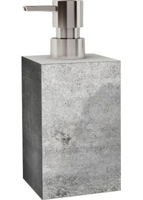 Sanilo Seifenspender »Beton«, Hochwertig, Kräftige Farben, Leicht Nachfüllbar grau, Größe B/H: 7 cm x 11,2 cm B/H: 7 cm x 11,2 cm , Die Sanilo®...