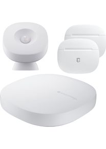 Samsung Smart-Home Starter-Set »Smartthings Security S« weiß , Der SmartThings Hub V3 bildet die zentrale Schnittstelle und agiert wie das...