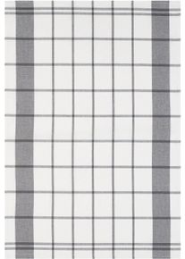 stuco Geschirrtuch »Karo«, (Set, 6 Tlg.) grau 6 tlg. 100 % Baumwolle, Hochwertige Geschirrtücher von stuco