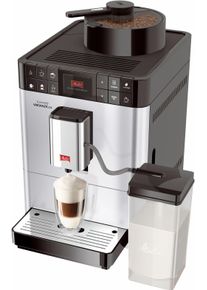 Melitta Kaffeevollautomat »Varianza® Csp f57/0-101, Silber«, Tassenindividuell Dosieren: My Bean Select, 10 Kaffeerezepte silberfarben,...