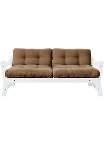Karup Design Schlafsofa »Step«, Inkl. Futonmatratzen, Bezugsqualität 1 braun , Bett, Sofa oder Recamiere